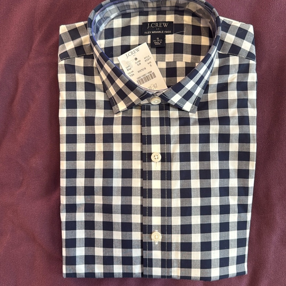 J Crew Flex Wrinkle Free New